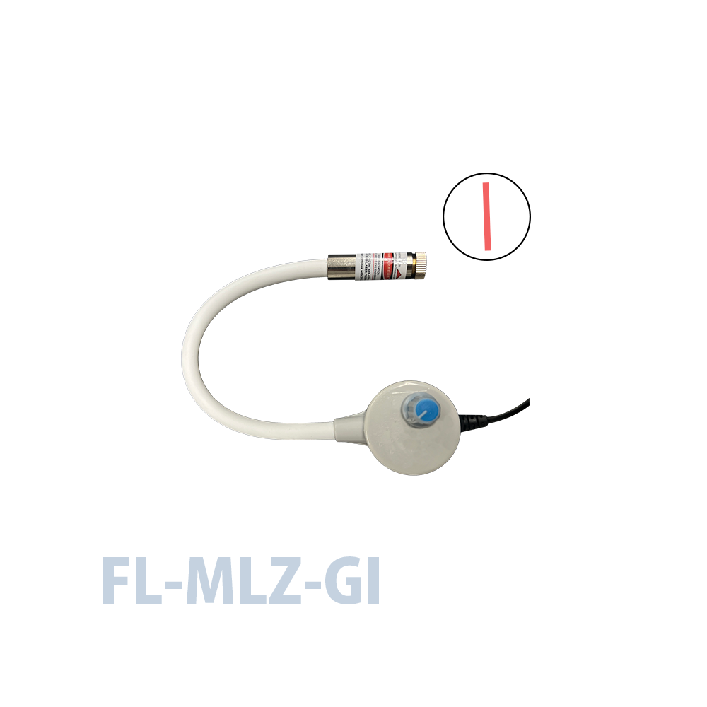 マグネット付調光式レーザー　一字型 赤色　FL-MLZ-RI レッド