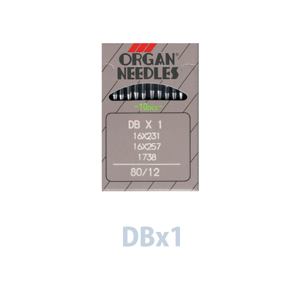 【工業用・職業用ミシン針】ORGAN（オルガン）DB×1 / 10本入り