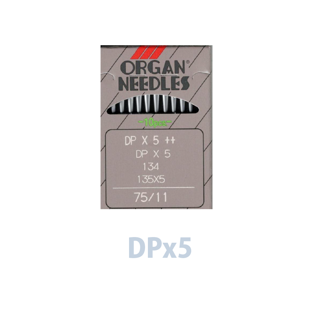【工業用・職業用ミシン針】ORGAN（オルガン）DPx5 / 10本入り