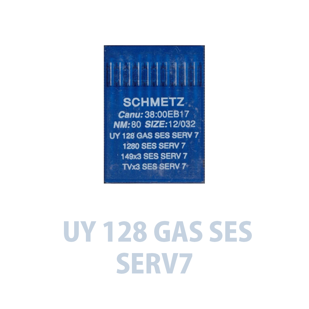 【工業用・職業用ミシン針】SCHMETZ（シュメッツ） UY 128 GAS SES SERV7/ 10本入り